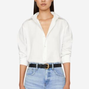 The Oversized Shirt - Blanc