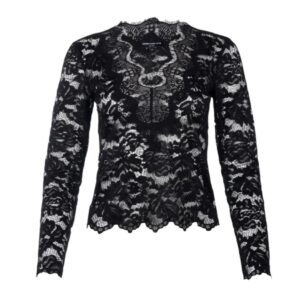 Yoko Lace Top - Black